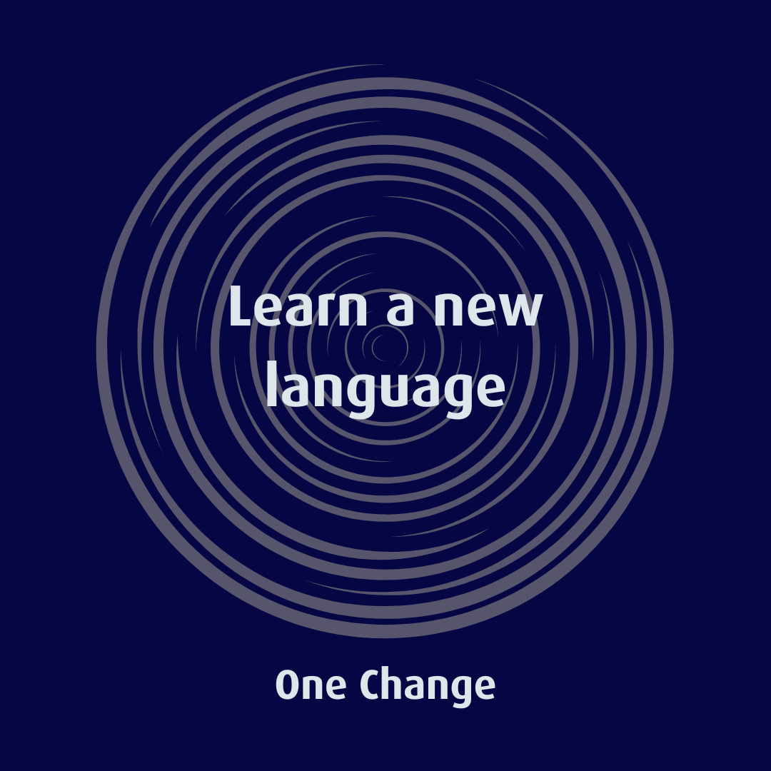 Learning a new language