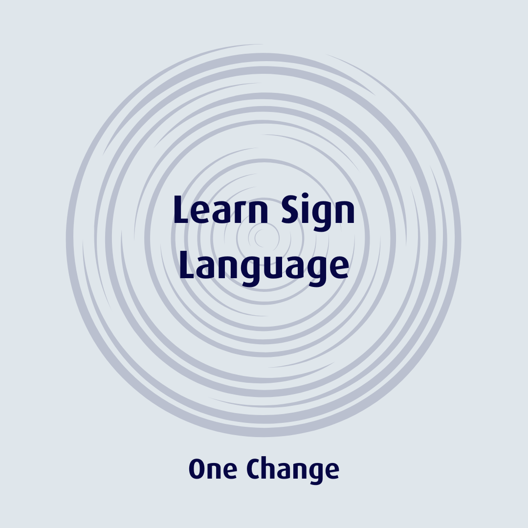 Learn British Sign Language (BSL) or similar