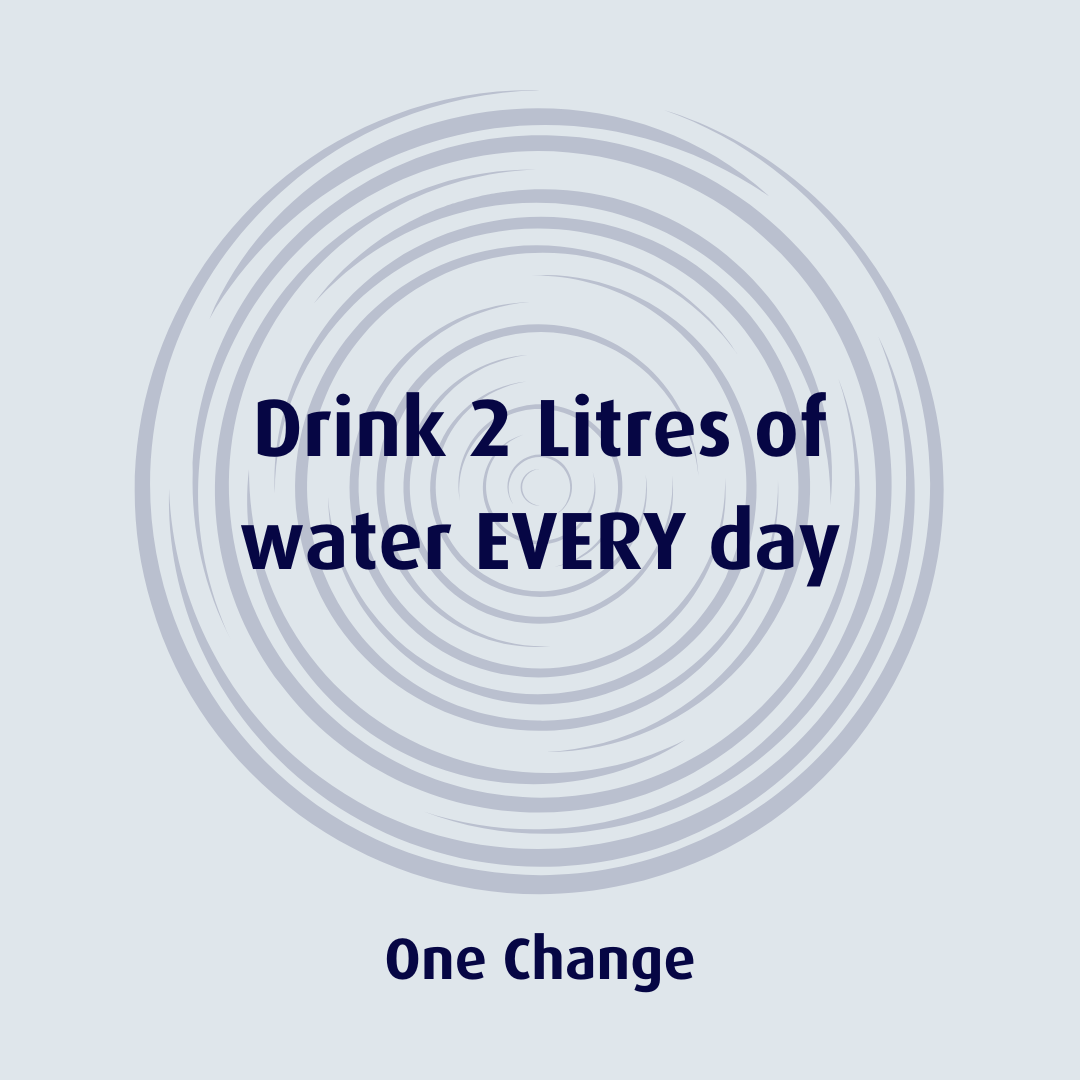 Drink 2 Litres Of Water A Day