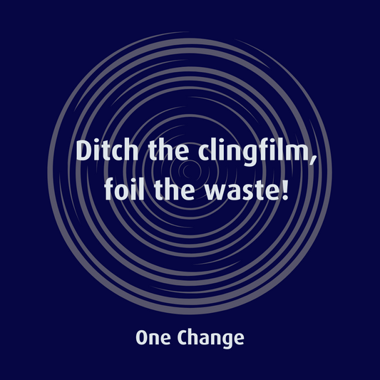 Ditch the clingfilm, foil the waste!